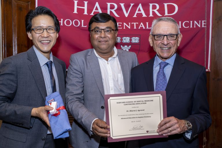 Advanced Education in Implant Dentistry at Harvard University School of Dental Medicine USA (Gujarat’s First)